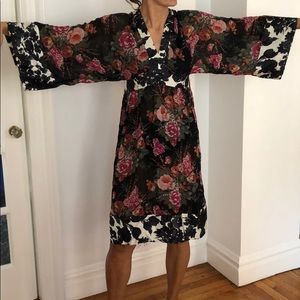 Duro Olowu kimono style floral dress
